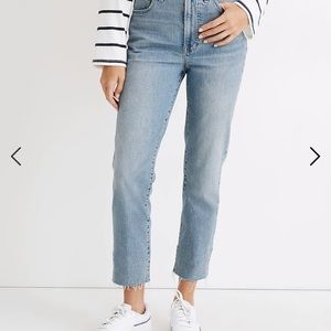 Madewell Perfect Vintage Straight Leg Jean